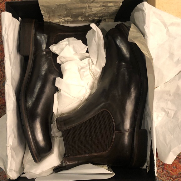 Johnston & Murphy: Lofting Dark Brown Chelsea Boot - Picture 5 of 5